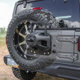 2018-2024 Jeep JL Spare Tire Relocation Bracket - View 3 | Dirty Garage