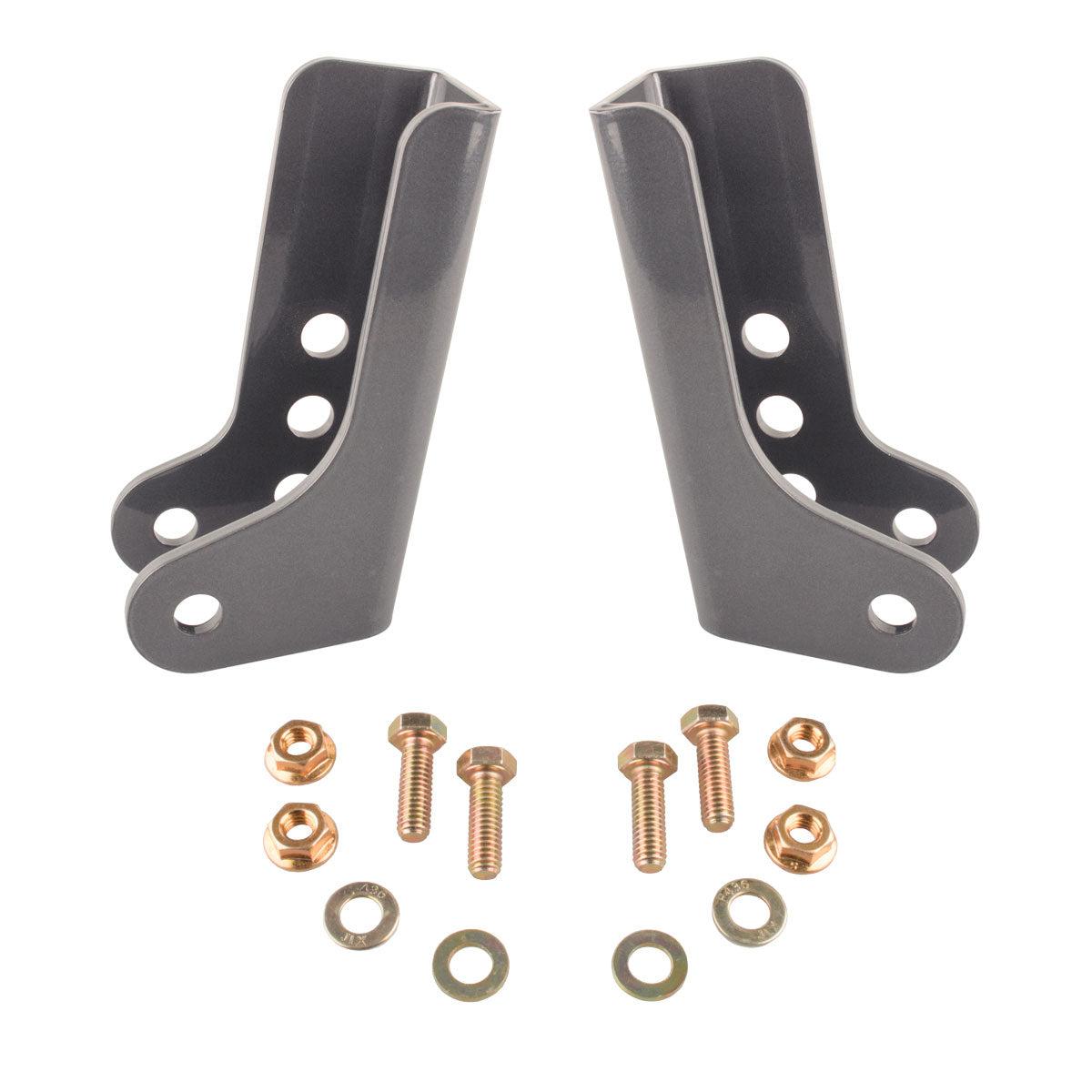 2018+ Jeep Rear Lower Shock Relocation Brackets (8874-01)