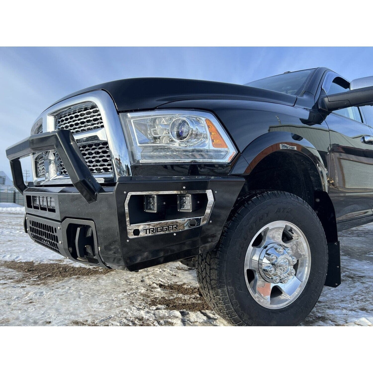 2019-2023 Cummins Maverick Front Bumper-Bumpers-Trigger Industries-Dirty Garage