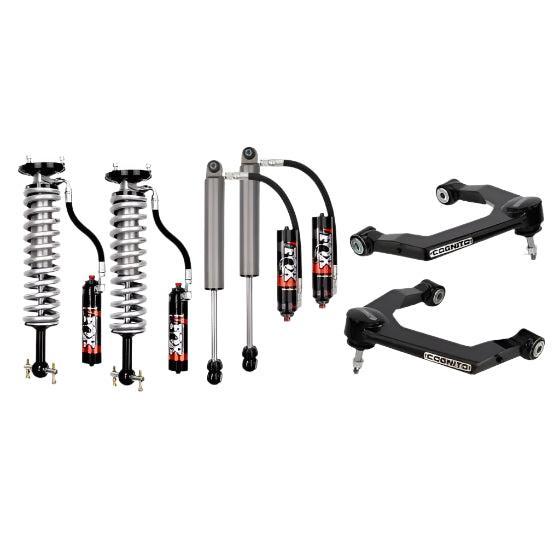 2019-2024 GM 1500 3" Elite Ball Joint Leveling Kit W/ Fox 2.5 Elite Performance Series Front and Rear Shocks | Dirty Garage