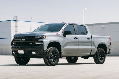 2019-2025 GM 1500 1" Performance Ball Joint Leveling Kit W/ Fox 2.0 Coilover Front Shocks - View 3 | Dirty Garage