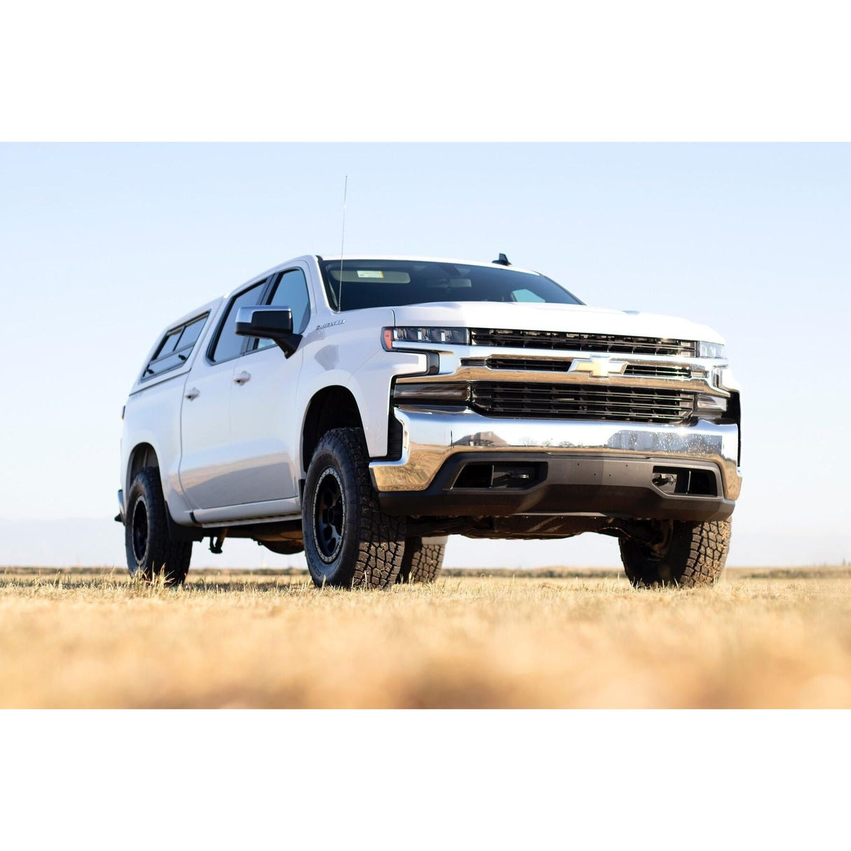 2019-2025 GM 1500 3" Performance Ball Joint Leveling Kit W/ Fox 2.0 Performance Series Coilover Front Shocks and Monotube Rear Shocks (210-P0874)