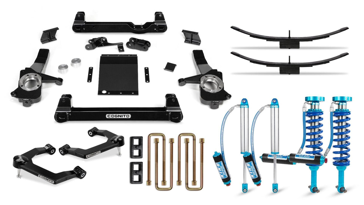 2019-2025 GM 1500 6" Elite Lift Kit W/ King 2.5 Remote Reservoir Shocks (510-P0955)