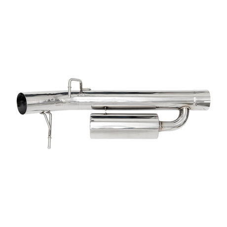 PPE 2019-2025 GM 1500 4.3L/5.3L Cat-Back Exhaust Single Exit Raw w/ Black Tips