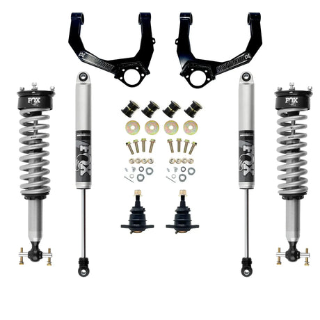2019+ GM 1500 AT4/Trail Boss KRYPTONITE Stage 3 Leveling Kit W/Fox 2.0 Shocks | Dirty Garage