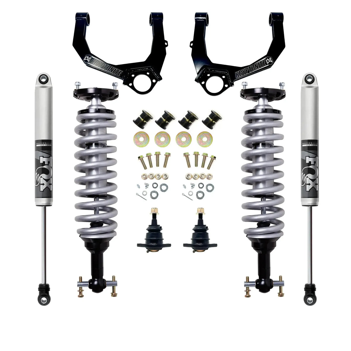 2019+ GM 1500 KRYPTONITE Stage 3 Leveling Kit W/Fox 2.5 Shocks | Dirty Garage