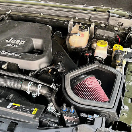 2020-2023 Jeep EcoDiesel Cold Air Intake - View 9 | Dirty Garage