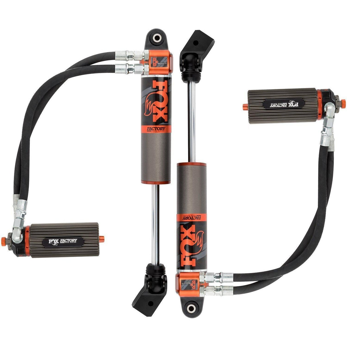 2020-2024 Jeep 3.5-4.5" Lift Front Adjustable Factory Race Series 3.0 Internal Bypass Reservoir Shock Pair | Dirty Garage