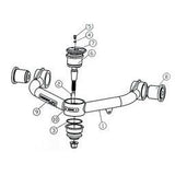 2021-2024 F-150 Mid Level Upper Control Arms (62-21440)