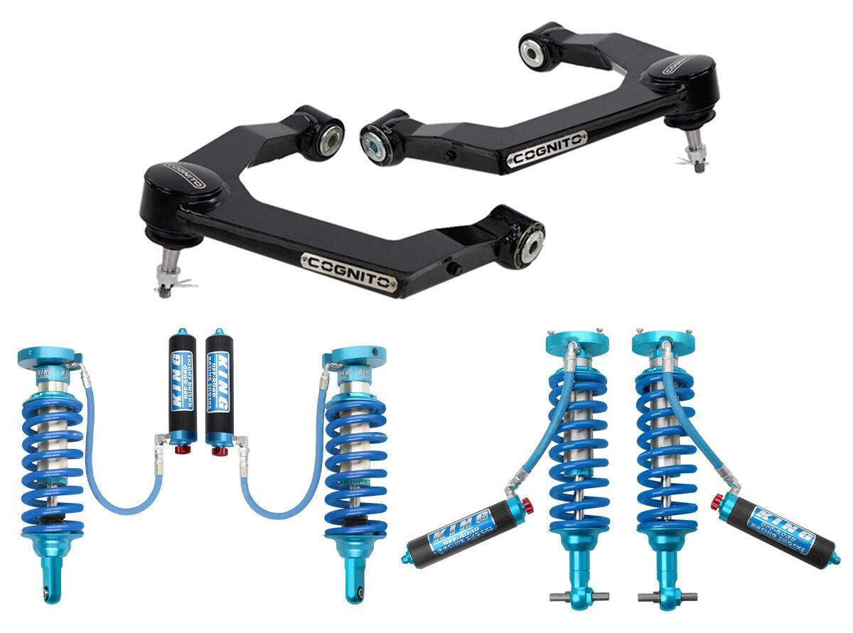 2021-2025 Yukon/Tahoe/Suburban 3" Elite Leveling Kit W/ King 2.5 Shocks Front & Rear (510-P1237)
