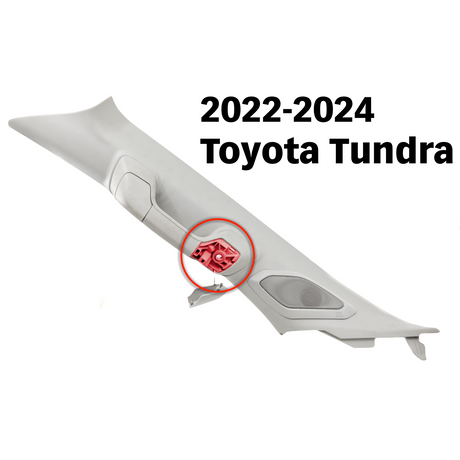 2022-2024 Tundra iDash Stealth Pod Mounts - View 3 | Dirty Garage