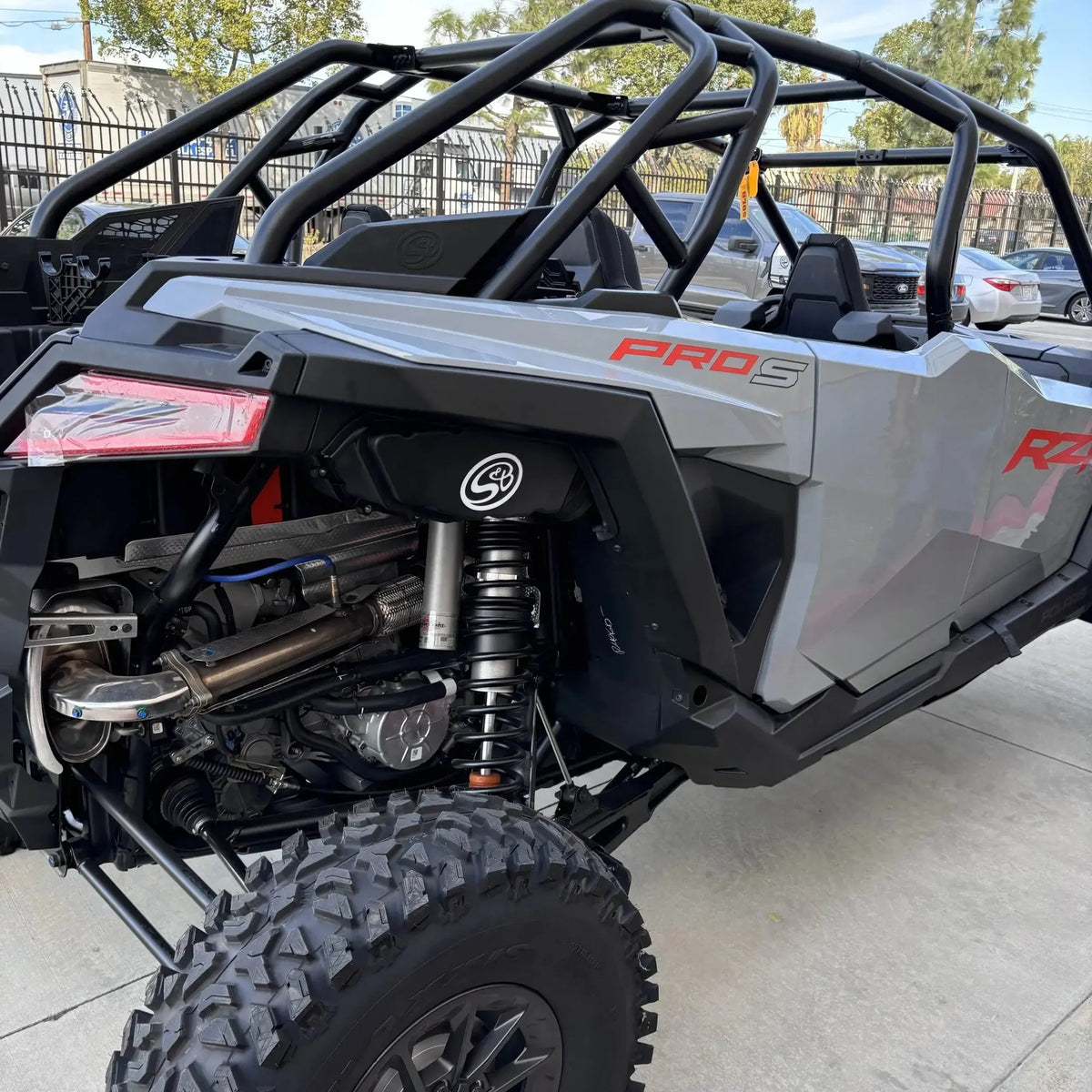 2022-2025 Polaris Particle Separator (Wheel Well Mounted) - View 6 | Dirty Garage