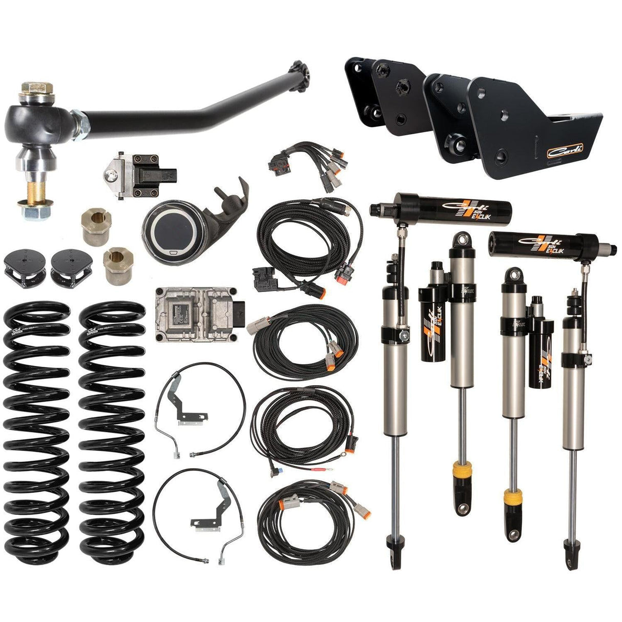 2023-2024 Super Duty 4x4 7.3L Gas 3.0" Lift E-Venture System (CS-FLVL-EV25-23-GAS)
