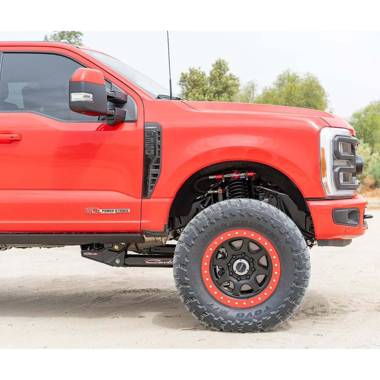 2023-2026 Super Duty Radius Arm Drop Brackets w/ 5.5" Lift (CS-FRAD-23)