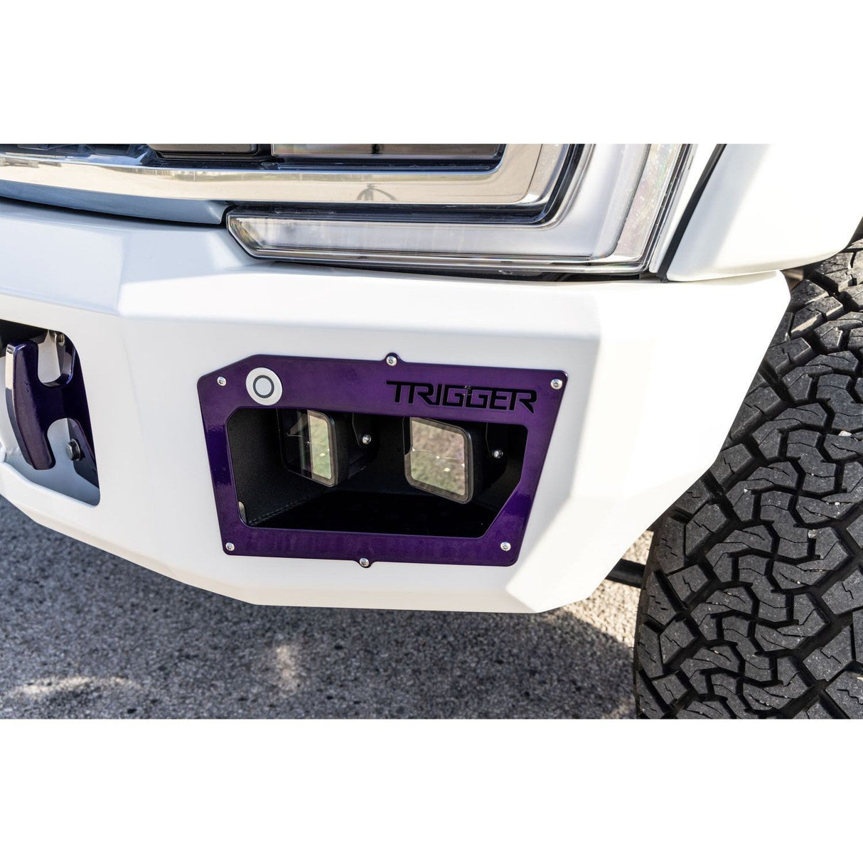 2023+ Powerstroke Front Bumper-Bumpers-Trigger Industries-Dirty Garage