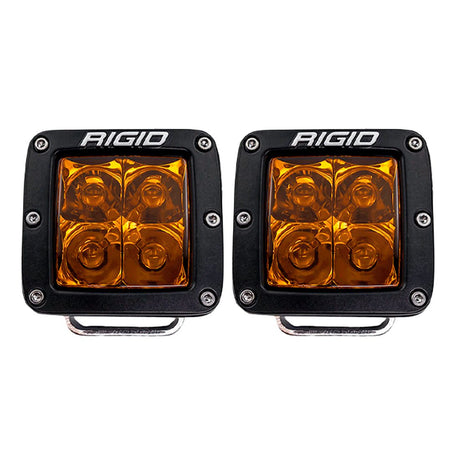 Universal D-Series Amber Pro Spot Pods Pair - View 2 | Dirty Garage