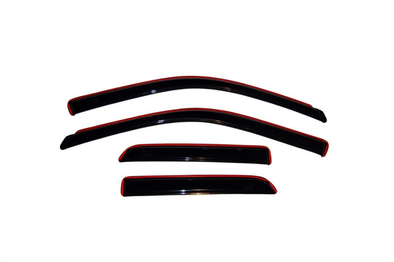 2009-2018 Ram 1500 Quad Cab Front Rear Window Deflectors Smoke 4-Piece | Dirty Garage