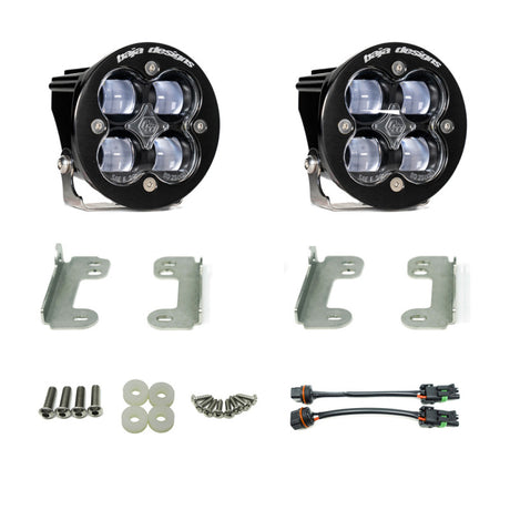 2018-2020 Wrangler Fog Squadron Sport Fog Pocket Kit Clear | Dirty Garage