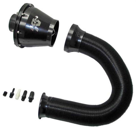 Universal Apollo Black Cold Air Intake - 70mm OD FLG PP | Dirty Garage