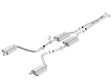Borla 15-16 Dodge Charger 3.6L V6 ATAK Cat Back Exhaust (Uses Factory Valence) | Dirty Garage