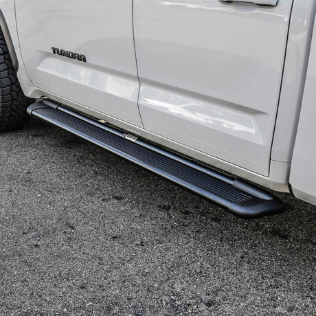 Universal Sure-Grip Series 79" Black Aluminum Running Boards- - View 5 | Dirty Garage