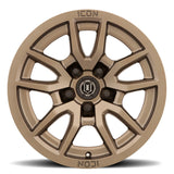 Universal Vector 5 17x8.5 5x150 25mm Offset 5.75" BS 110.1mm Bore Bronze Wheel - View 2 | Dirty Garage