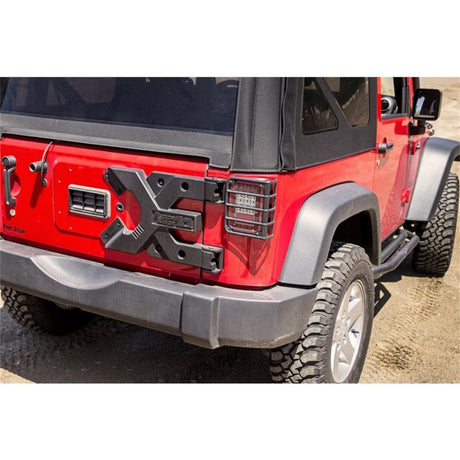 Rugged Ridge Spartacus HD Tire Carrier Hinge Casting 07-18 Jeep Wrangler JK - View 4 | Dirty Garage