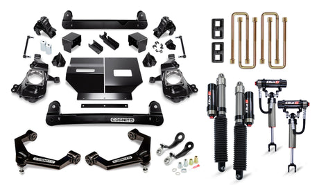 2020-2022 GM HD 4-Inch Elite Lift Kit with Elka 2.5 reservoir shocks