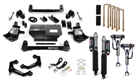 2011-2019 GM HD 4-Inch Elite Lift Kit with Elka 2.5 reservoir shocks