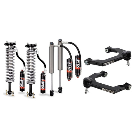 Cognito 1 Inch Elite Ball Joint Leveling Kit With Fox 2.5 Shocks for 2019-2025 GM 1500