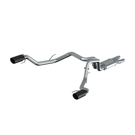 2017-2020 F-150 Raptor 3.5"L Ecoboost Dual Rear Exit 3" Resonator Back Exhaust System | Dirty Garage