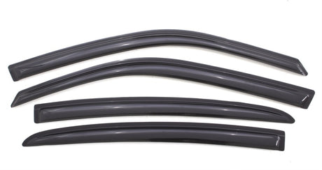 2011-2018 Charger Ventvisor Outside Mount Window Deflectors Smoke 4-Piece - View 4 | Dirty Garage