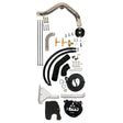 Universal 5.9L w/ Kick Down Dual Fueler Installation Kit without Pump (Built To Order) | Dirty Garage
