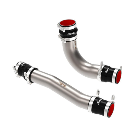 2010-2012 Cummins 6.7L Intercooler Charge Pipe Kit - Stainless Steel-Brushed | Dirty Garage