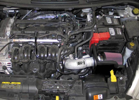 2011-2012 Fiesta 1.6L L4 Silver Typhoon Performance Intake - View 5 | Dirty Garage