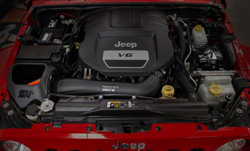 2012-2018 Wrangler V6 3.6L NextGen Cold Air Intake - View 2 | Dirty Garage