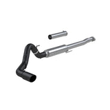 2021-2024 Superduty 4" Black-Coated AL Steel Cat-Back RACE VERSION | Dirty Garage