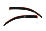 2005-2015 Tacoma Access Cab Ventvisor In-Channel Window Deflectors Smoke 2-Piece - View 8 | Dirty Garage