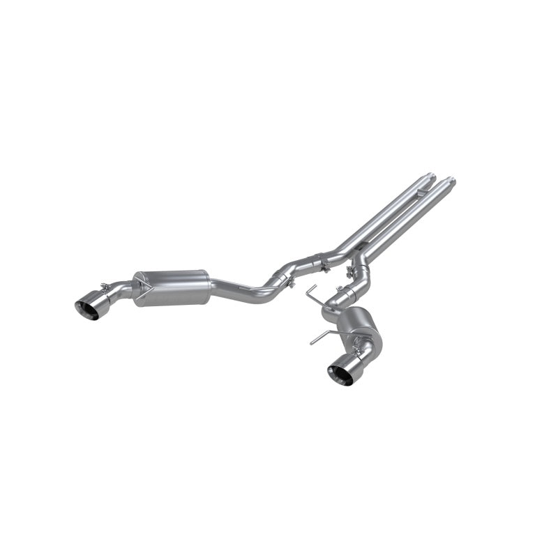2015 Mustang GT 5.0 3" Cat Back Dual Split Rear Street Version 4.5" Tips - View 2 | Dirty Garage