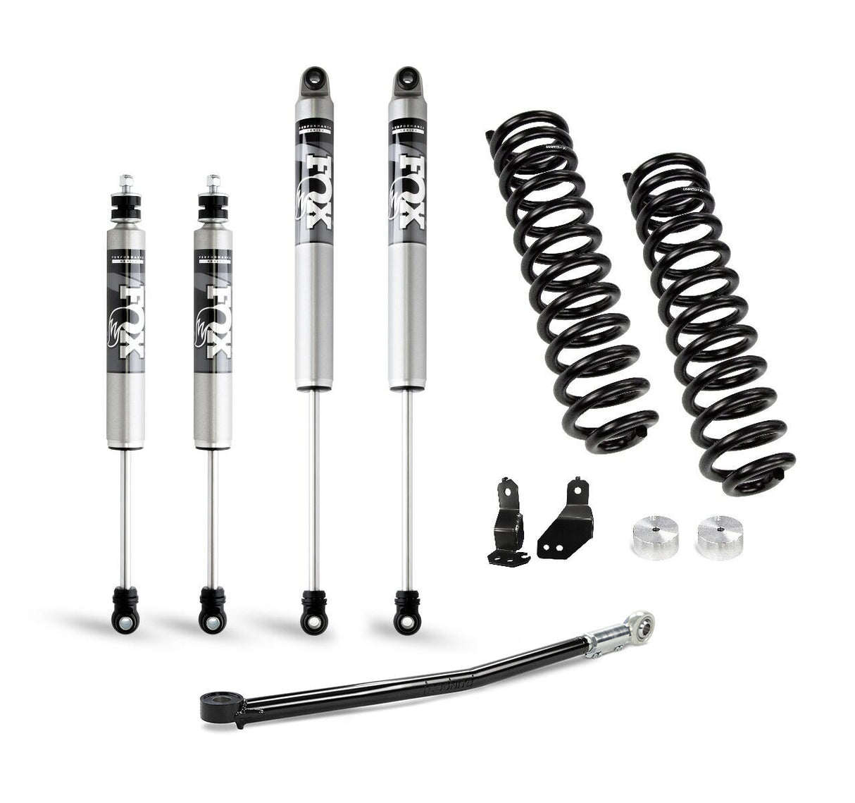 2017-2023 F-450 Super Duty 2-Inch Performance Leveling Kit with Fox PS 2.0 IFP Shocks Super Duty F-450 Trucks Cognito Motorsports Truck