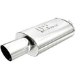 Universal Muffler w/ Tip Mag RS 14x5x8 3" 4" | Dirty Garage