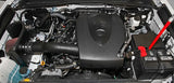 2016 Tacoma V6 3.5L AirCharger Performance Intake - View 3 | Dirty Garage