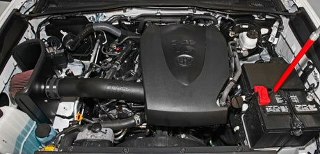 2016 Tacoma V6 3.5L AirCharger Performance Intake - View 3 | Dirty Garage