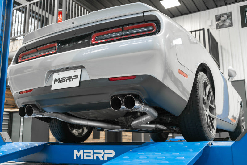 2015-2016 Challenger 5.7L HEMI Cat Back Dual Split Rear - View 4 | Dirty Garage