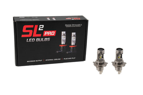 Universal H4 White SL2 Pro LED Bulbs - View 4 | Dirty Garage