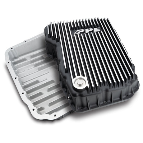 Universal Pickup 2500 w/ 68RFE Transmission Heavy-Duty Cast Aluminum Transmission Pan Brushed | Dirty Garage