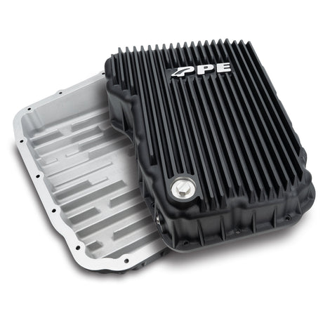 Universal Pickup 2500 w/ 68RFE Transmission Heavy-Duty Cast Aluminum Transmission Pan Black | Dirty Garage
