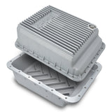 Universal 2500/3500 6.7L w/ AS69RC Transmission Heavy-Duty Cast Aluminum Transmission Pan Raw - View 3 | Dirty Garage