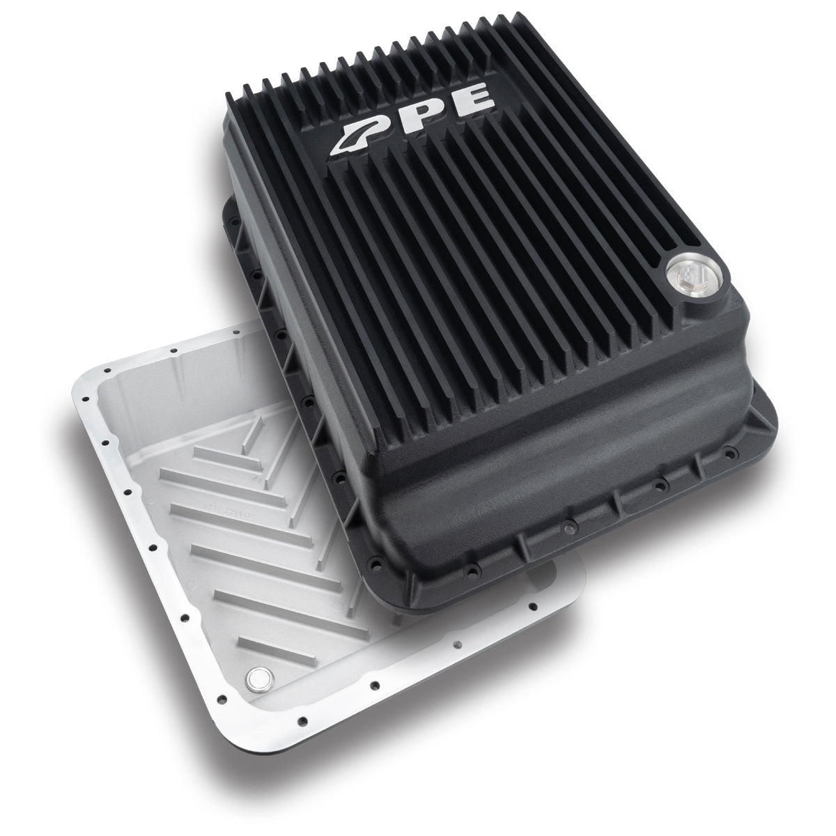 Universal 2500/3500 6.7L w/ AS69RC Transmission Heavy-Duty Cast Aluminum Transmission Pan Black | Dirty Garage