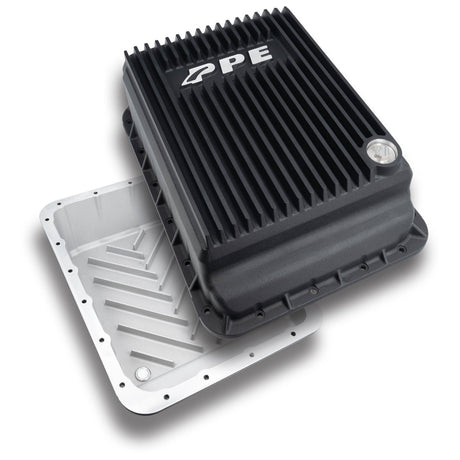 Universal 2500/3500 6.7L w/ AS69RC Transmission Heavy-Duty Cast Aluminum Transmission Pan Black | Dirty Garage